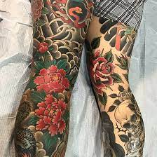 Artworks By Chrisgarver Bestirezumi Artist Bestirezumi Traditional Tattoo Leg Sleeve Japanese Leg Tattoo Traditional Japanese Tattoo Sleeve