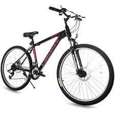 Merax 26 Dual Disc Brakes 21 Speed Hardtail Mountain Bike Men And Women S Bike Walmart Com Walmart Com