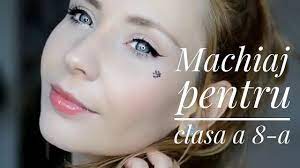 Banchet clasa a 8 a. Tutorial Machiaj Pentru Banchetul De Clasa A 8 A Youtube