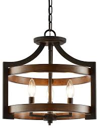 Kira Home Woodrow 15 Farmhouse Semi Flush Convertible Pendant Light Transitional Flush Mount Ceiling Lighting By Modum Decor