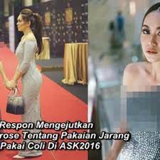 Inilah gaun yang menyebabkan uqasha dituduh tidak memakai coli. Ini Respon Mengejutkan Raysha Rizrose Tentang Pakaian Jarang Tak Pakai Baju Dalam Di Ask2016