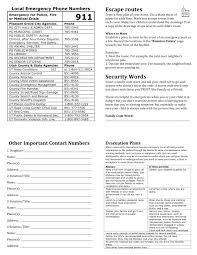 Family Plan 5of5 Jpg Family Emergency Plan Family Emergency Emergency Plan