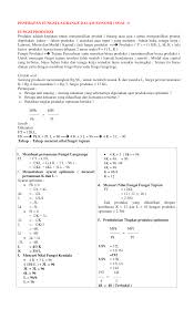 Makalah yang berjudul 'teori biaya produksi ini juga bertujuan agar kita mengetahui tentang materi teori biaya produksi. Soal Dan Jawaban Fungsi Produksi Peranti Guru