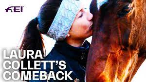 The document has moved here. Riding Horses Is All I Ve Ever Wanted How Laura Collett Came Back From A Horrific Accident Youtube