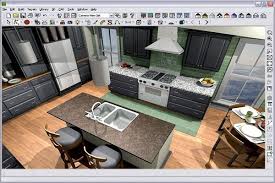 Architecture Wonderful Design Of The Kichen With Cool Countertop Design With Light Br Free Kitchen Design Kitchen Design Software Free Kitchen Design Software