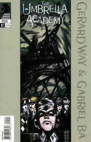 The umbrella academy is a dark horse comics short comic book series written by gerard way and illustrated by gabriel bá that won the 2008 eisner award. The Umbrella Academy