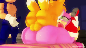 Sega Amy Rose 2 Tails 16:9 - Lewd.ninja