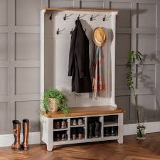 Downton Grey Hallway Tidy Shoe Storage Bench With Coat Rack The Furniture Market In 2020 Bench With Shoe Storage Coat And Shoe Storage Coat And Shoe Rack
