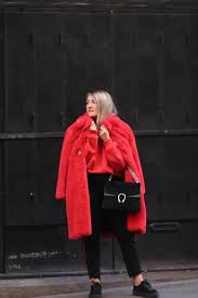 Find great deals and sell your items for free. Red Faux Fur Paris Grenoble Blogueuse Lyonnaise Blog Mode Lyon