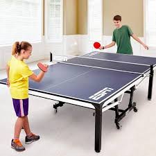Espn 2 Piece Table Tennis Table With Table Cover Walmart Com Table Tennis Table Covers Indoor