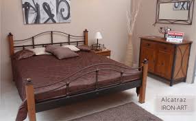 Planen sie um das bett ca. Bett Alcatraz Schmiedemobel Metallmobel Iron Art