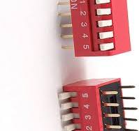 Amazon.com: Aexit 5 Pcs DIP Switches 5 Positions 10P 10 Pins ...