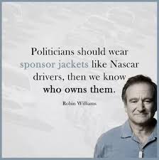 Popular on social media sites, memes calling for politicians to wear badges of their corporate donors have spread like when we consider corruption in politics, the last thing that would come to mind is a nascar driver. This Should Be Posted Once A Month Politicalhumor