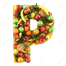 Learn objects starting with each letter, alphabet chart and much more. Letter P Made Of Fruits Isolated On A White Stock Photo Picture And Royalty Free Image Image 14369709