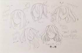 Female Short Hair Drawing Reference Kumpulan Soal Pelajaran 7 French anime dreads disney concept art hair reference body drawing.