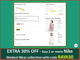 The biggest nike.com malaysia sale. Nike 30 Off Nike S Modest Wear Collection 2021 With A Special Promo Code Mypromo My