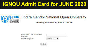 Jul 13, 2021 · indira gandhi national open university will release the ignou 2021 hall ticket seven days before the exam in online mode. Ignou Hall Ticket June 2020 My Exam Solution