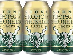 ' | tasting notes, market data, prices and stores in usa. Stone Brewing Unveils Tropic Of Thunder Lager Thefullpint Com