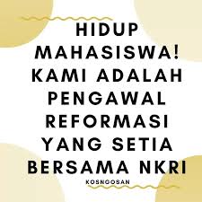 Kata kata semangat adalah kata kata yang menjadi penyemangat seseorang untuk bangkit dengan semangat baru seperti kata kata semangat pagi kerja, belajar, sahabat, suami, dan kuliah. 101 Kata Kata Mutiara Mahasiswa Aktivis Perjuangan Kosngosan