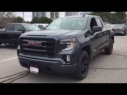 Dark Sky Metallic 2019 Gmc Sierra 1500 4wd Double Cab Elevation Review Oshawa Null Mills Motors Bu Youtube