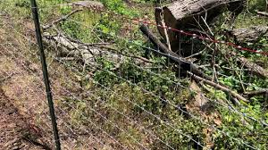 This video shows you how to make and use a homemade fence stretcher you can use to pull your fence tight. How To Stretch Tighten A Sagging Weak Woven Or Welded Wire Fence Youtube