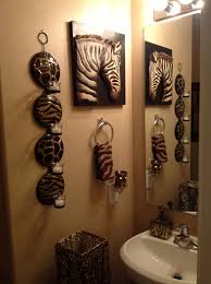 African Bathroom Decor Safari Home Decor Animal Print Bathroom Safari Bathroom