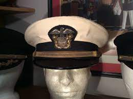 U S Navy Officer S Hat 1920s 30s
