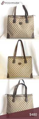 Gucci Vintage Gg Supreme Tote Bag Vintage Gucci Tote Bag Bags