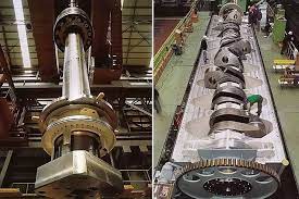 Wartsila 6 l 64 (6 горшков, диаметр цилиндра 64 см., 12000 kw). World S Biggest And Most Powerful Combustion Engine