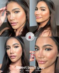 รีวิวLovelyplus❤️ sweet basil gray