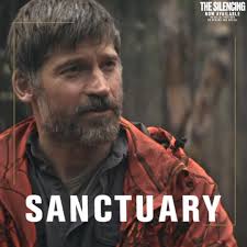 The hunt has begun. THE SILENCING starring Nikolaj Coster-Waldau, Annabelle  Wallis, and Hero Fiennes-Tiffin. Out NOW in select theaters, On Demand &  Digital. #FightForSurvival >>> apple.co/2PQFORK