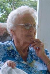 Obituary information for Verna Grover Thayer