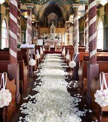 Church Ceremony Aisle Decorations White Roses Pomander Wedding Decor Elegant Church Aisle Decorations Wedding Ceremony Decorations Church