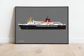 MV Isle of Mull - Illustration