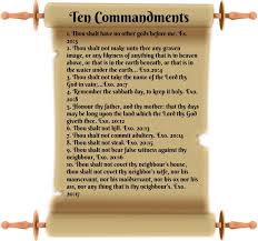 The ten commandments are given by god to israel through moses. K J V T E N C O M M A N D M E N T S P R I N T A B L E Zonealarm Results