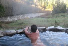 The peaceful flow of the river can be heard throughout the campground, providing a peaceful getaway for campers. Oregon Breitenbush Hot Springs Gonomad Travel