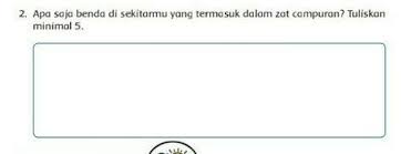 Sebutkan 5 Benda Yang Termasuk Zat Campuran Tolong Dijawab Terima Kasih Yang Sudah Menjawab Brainly Co Id