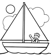 Free Printable Boat Coloring Pages For Kids Best Coloring Pages For Kids Coloring Pages For Kids Easy Coloring Pages Free Coloring Pages