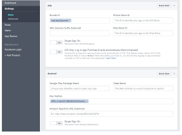 I selected facebook in snap and it asked me for an app id and app secret. Facebook Expo Documentation