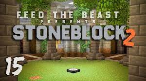 .colored blocks fluid cows flux networks foamfix for minecraft forge multipart cbe ftb quests ftb 2 simply light smooth font snad splashanimation stone chest stoneblock dimensions. Stoneblock 2 Modpack Ep 15 Base Timelapse Base Redesign Youtube