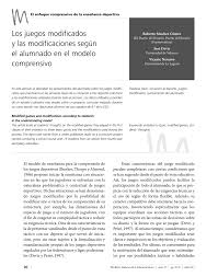 Los juegos predeportivos son aquellos que exigen que se tengan las habilidades y destrezas que tienen los deportivos, haciendo así que se pueda tener un mejor Pdf Los Juegos Modificados Y Las Modificaciones Segun El Alumnado En El Modelo Comprensivo
