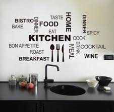 Some of them are quotes, others are abstract design still others are just cute designs that will make you love your dining area even more. Waterproof Decorative Wall Stickers Kitchen Dining Room Wall Decals Buy Online Wallpaper Decals At Best Prices In Egypt Souq Com