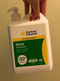 Cancer council moisturising pump 1l. Cancer Council Spf 50 Work Sunblock 1l Health Beauty Skin Bath Body On Carousell