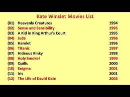 Instead, she seemingly decided to pick up what she. Kate Winslet Movies List Youtube