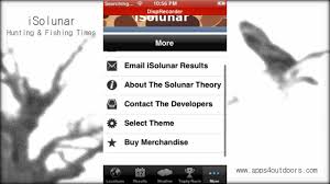 Isolunar Hunting Fishing Times App Review Youtube