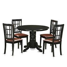 small kitchen table set with 4 dining