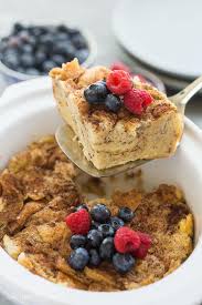 You can substitute the fruit. Crockpot French Toast Recipe The Recipe Rebel
