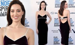 Aubrey plaza (born june 26, 1984) is an actress and comedian best known for her roles in films such as 'funny people' and the television series 'parks and recreation.' Independent Spirit Awards 2019 Aubrey Plaza Dazzles In Revealing Black Dress