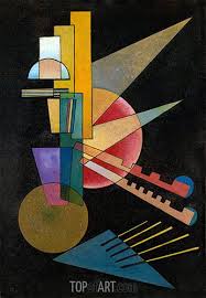 Composition viii 1923 by wassily kandinsky. Abstract Interpretation 1925 Kandinsky Painting Reproduction Kandinsky Wassily Kandinsky Kandinsky Art