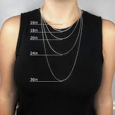 Are you someone who isn't sure what lengths necklaces typically come in? What Length Chain Do I Need Men S And Women S Guide To Chain Length Silver Chain For Men Chains For Men Chain Lengths